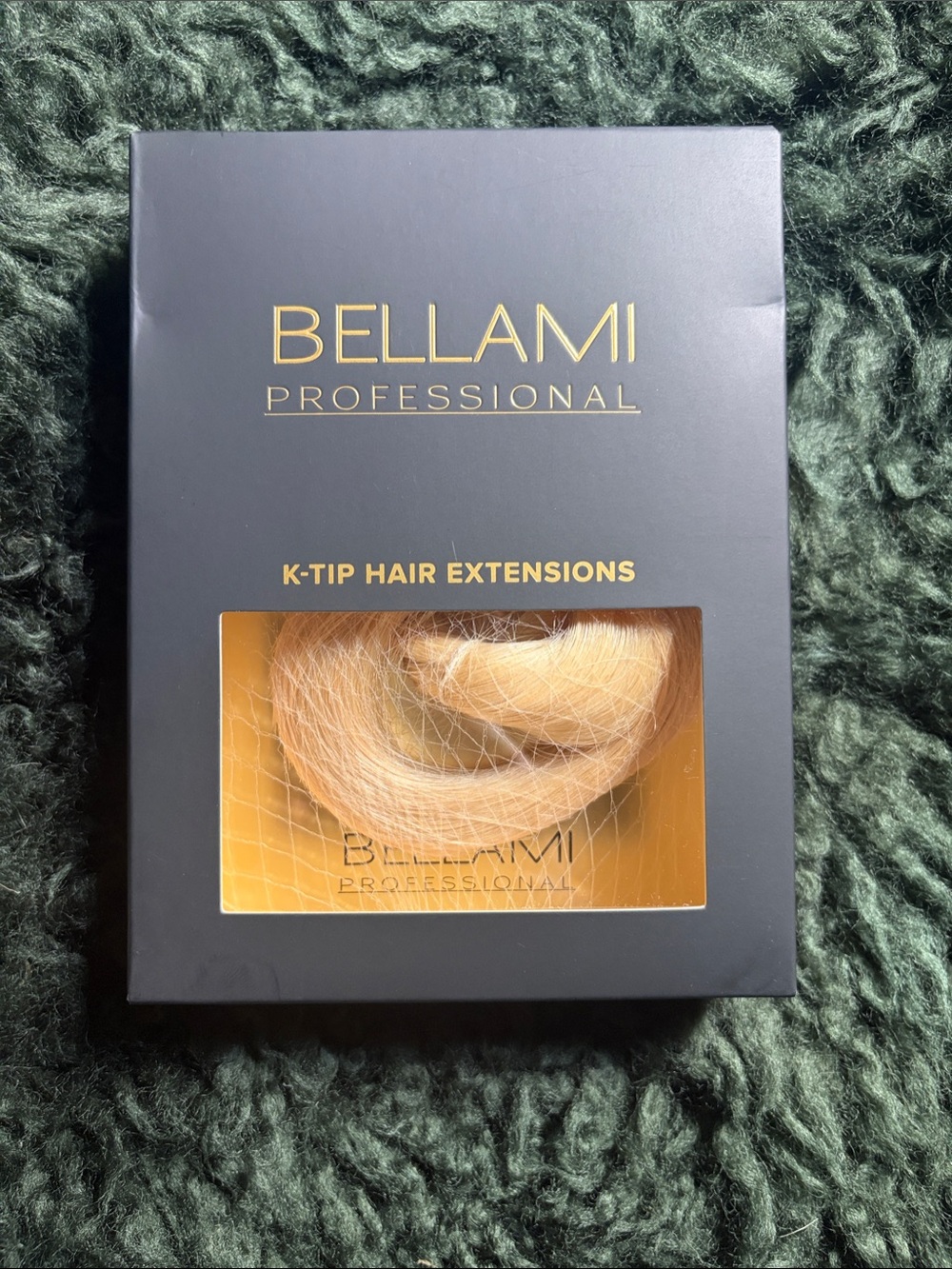 BELLAMI K-Tip Hair Extensions - 18 inch 25 grams beige blonde new